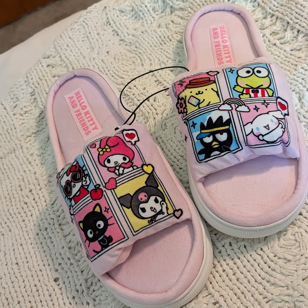 Hello Kitty And Friends Slippers (9-10)